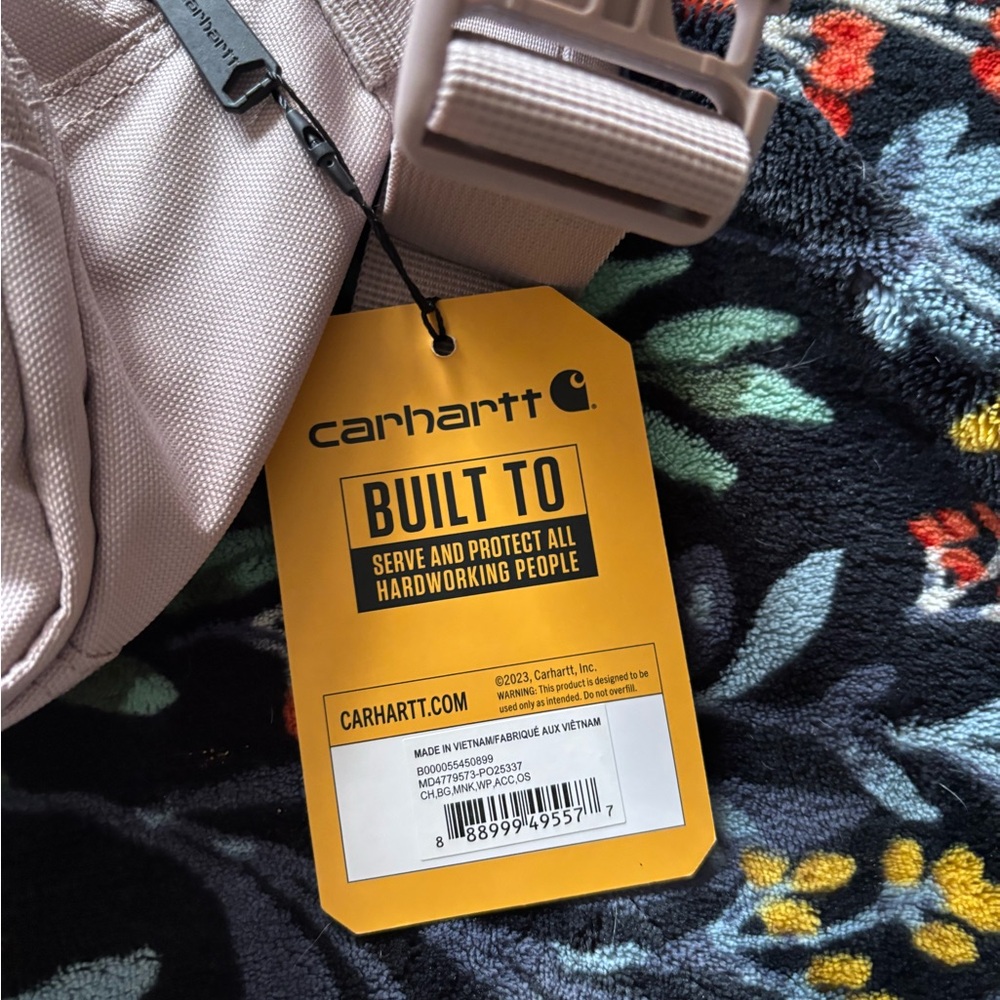 Carhartt Crossbody Waist Pack in Blush Pink - Picture 3 of 4
